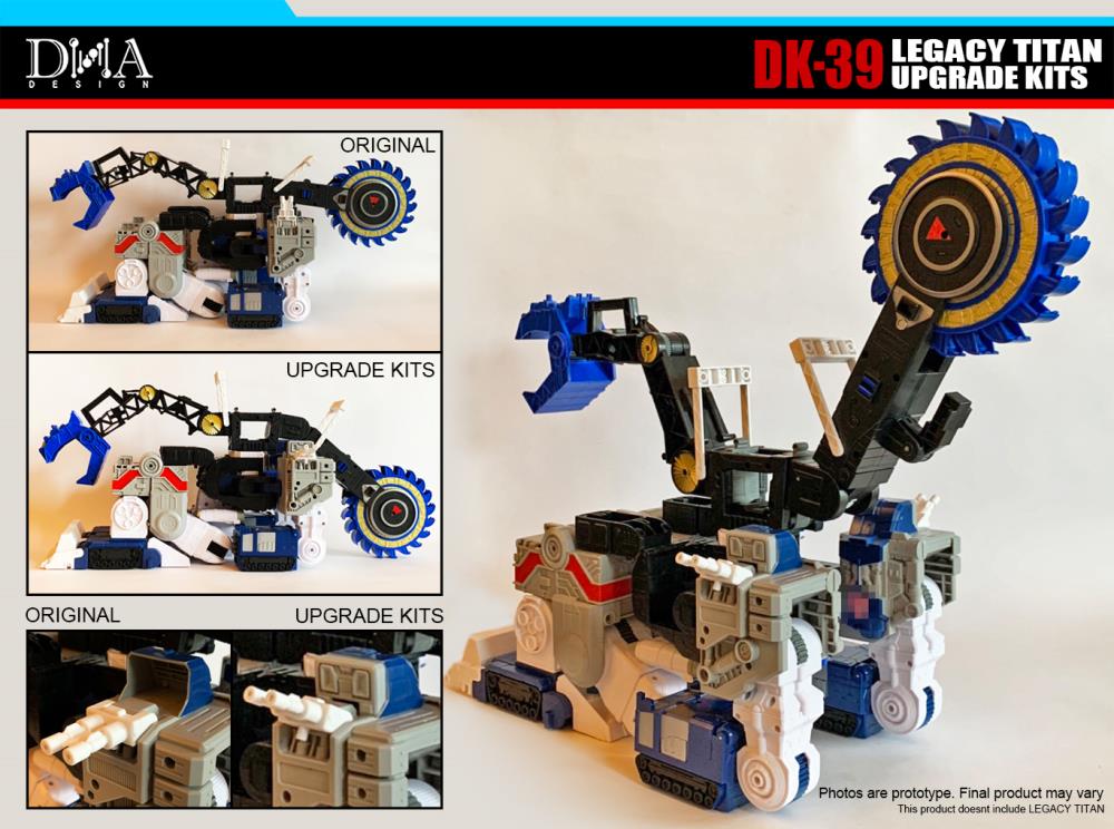 DNA Design DK-39 Transformers Legacy Metroplex Titan Class